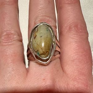 Vintage Barse Sterling Silver Oval Ring